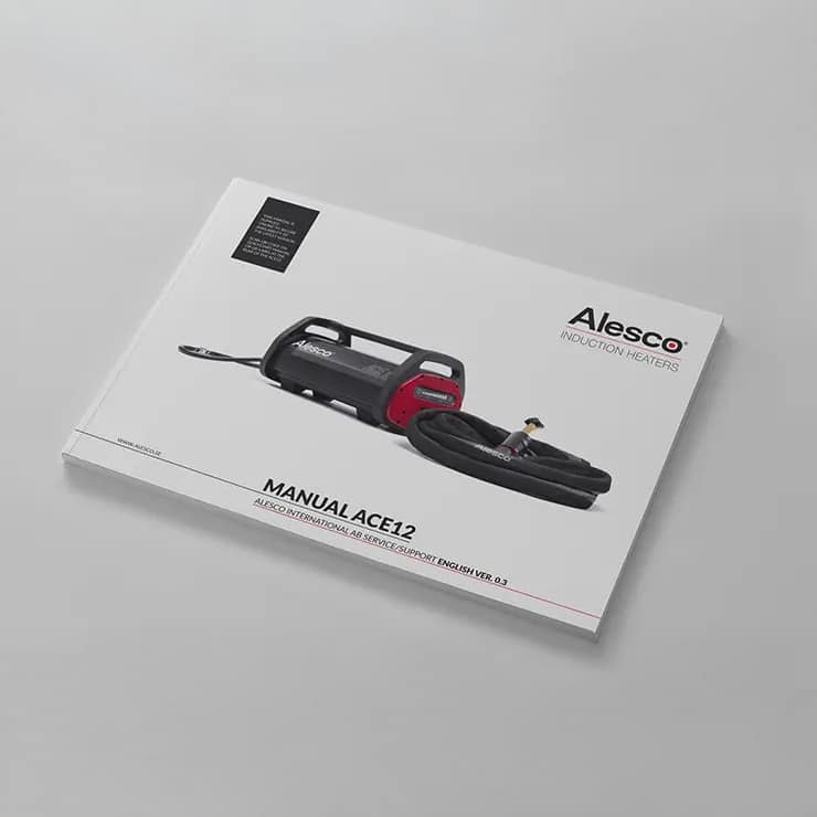 Alesco ACE12 MANUAL | Alesco Induction Heaters